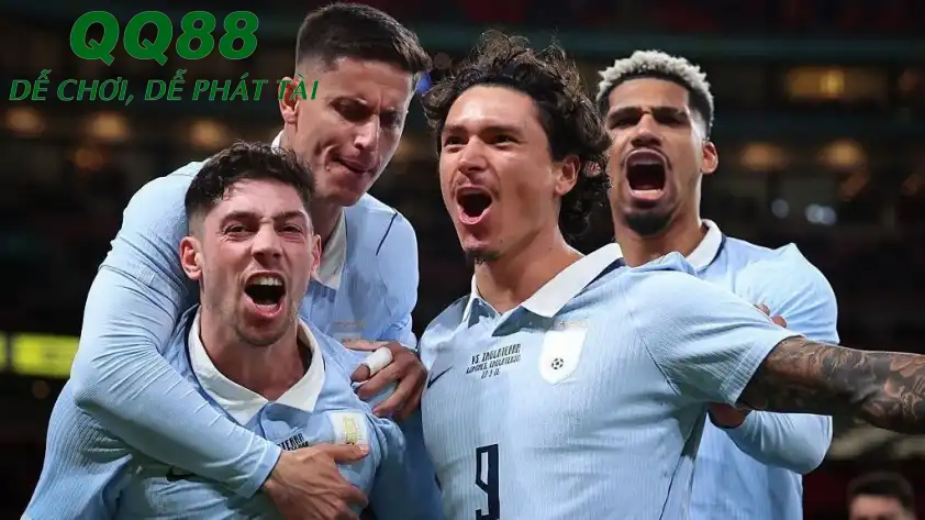 Uruguay vẫn là đội sáng cửa giành 3 điểm. (Ảnh: Goal)