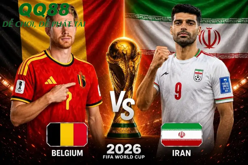 Bỉ được đánh giá cao hơn Iran ở màn so tài sắp tới. Bỉ được đánh giá cao hơn Iran ở màn so tài sắp tới.